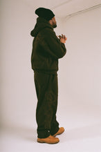 Load image into Gallery viewer, GCLO 'Chain-Stitch' Sweatpants - Olive Brown
