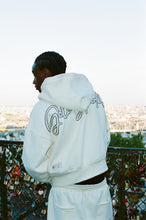 Load image into Gallery viewer, GCLO 'Chain-Stitch' Hoodie - Bone/Titanium Grey