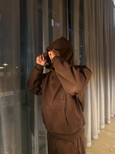 Load image into Gallery viewer, GCLO 'Protector' Hoodie - Rosewood Brown