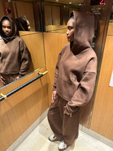 Load image into Gallery viewer, GCLO 'Protector' Hoodie - Rosewood Brown