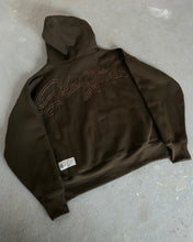 Load image into Gallery viewer, GCLO 'Chain-Stitch' Hoodie - Olive brown