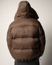 Load image into Gallery viewer, GS Puffer Jacket- Brown/Dark Brown