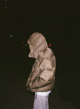 Load image into Gallery viewer, GS Puffer Jacket- Olive/Cream