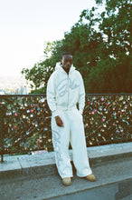 Load image into Gallery viewer, GCLO &#39;Chain-Stitch&#39; Sweatpants - Bone/Titanium Grey