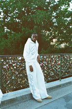 Load image into Gallery viewer, GCLO &#39;Chain-Stitch&#39; Sweatpants - Bone/Titanium Grey