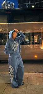 GCLO 'Chain-Stitch' Sweatpants - Dusk Blu