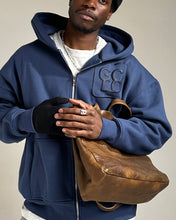 Load image into Gallery viewer, Classic* Logo Zip Up Hoodie - Midnight Blue