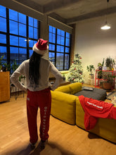 Load image into Gallery viewer, GCLO &#39;Smudged&#39; Sweatpants - Red/White