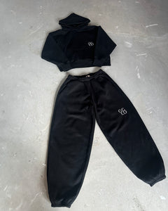 GCLO 'Protector' Sweatpants - Black/Smoke Grey