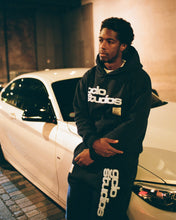 Load image into Gallery viewer, GCLO &#39;worldisyourz&#39; Hoodie - NavyBlue/SkyBlue