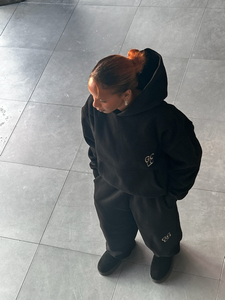 GCLO 'Protector' Hoodie - Black/Smoke Grey