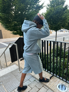 'TripleStitch' Hoodie - Glacier Blu