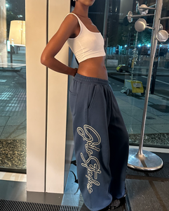 GCLO 'Chain-Stitch' Sweatpants - Dusk Blu