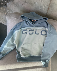 'TripleStitch' Hoodie - Glacier Blu