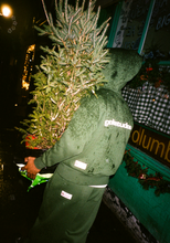 Load image into Gallery viewer, gclo 'smudged' sweatpants - forest green/white