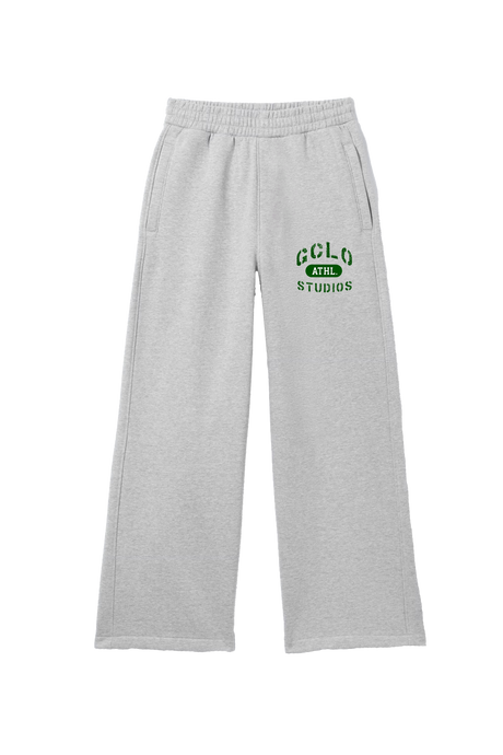 GCLO Athletic Sweatpants- Grey/Green