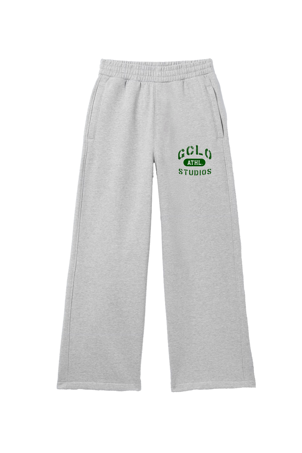 GCLO Athletic Sweatpants- Grey/Green