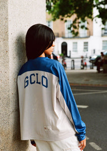 GCLO Athletic Mesh Jersey - Royal Blu/Cream