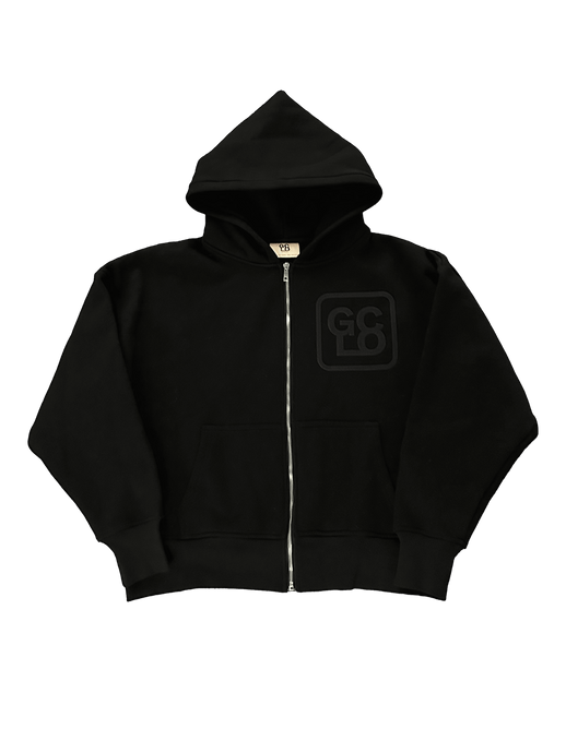 Classic* Logo Zip Up Hoodie - Black/Black