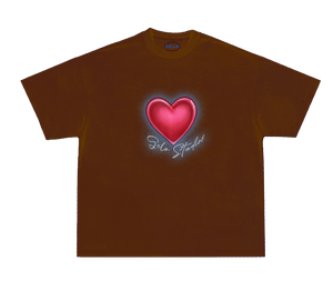 Gclo <3 tee - brown/red