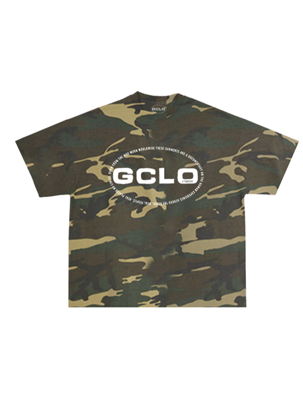 GCLO OG Classic Tee - Camo/White