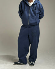 Load image into Gallery viewer, Classic* Logo Zip Up Hoodie - Midnight Blue