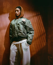 Load image into Gallery viewer, GCLO Patch MA-1 Bomber Jacket W/ detatchable Hood