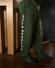 Load image into Gallery viewer, gclo 'smudged' sweatpants - forest green/white