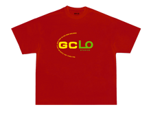 Load image into Gallery viewer, &#39;logo glitch&#39; tee - Red/Green/Yellow