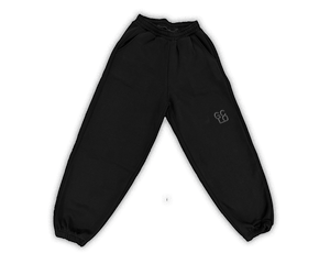 GCLO 'Protector' Sweatpants - Black/Smoke Grey