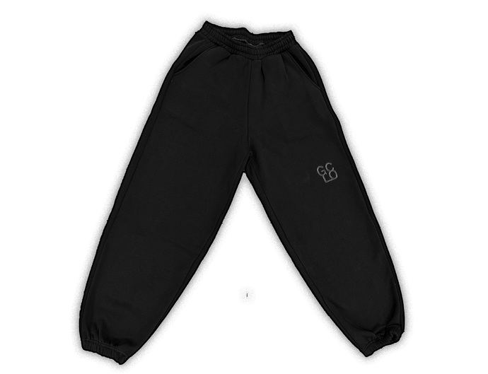 GCLO 'Protector' Sweatpants - Black/Smoke Grey