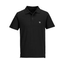 Load image into Gallery viewer, gclo lauren polo top - black/smoke grey