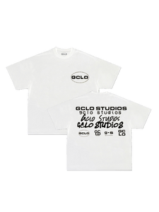 GCLO Signature Tee - White/Black