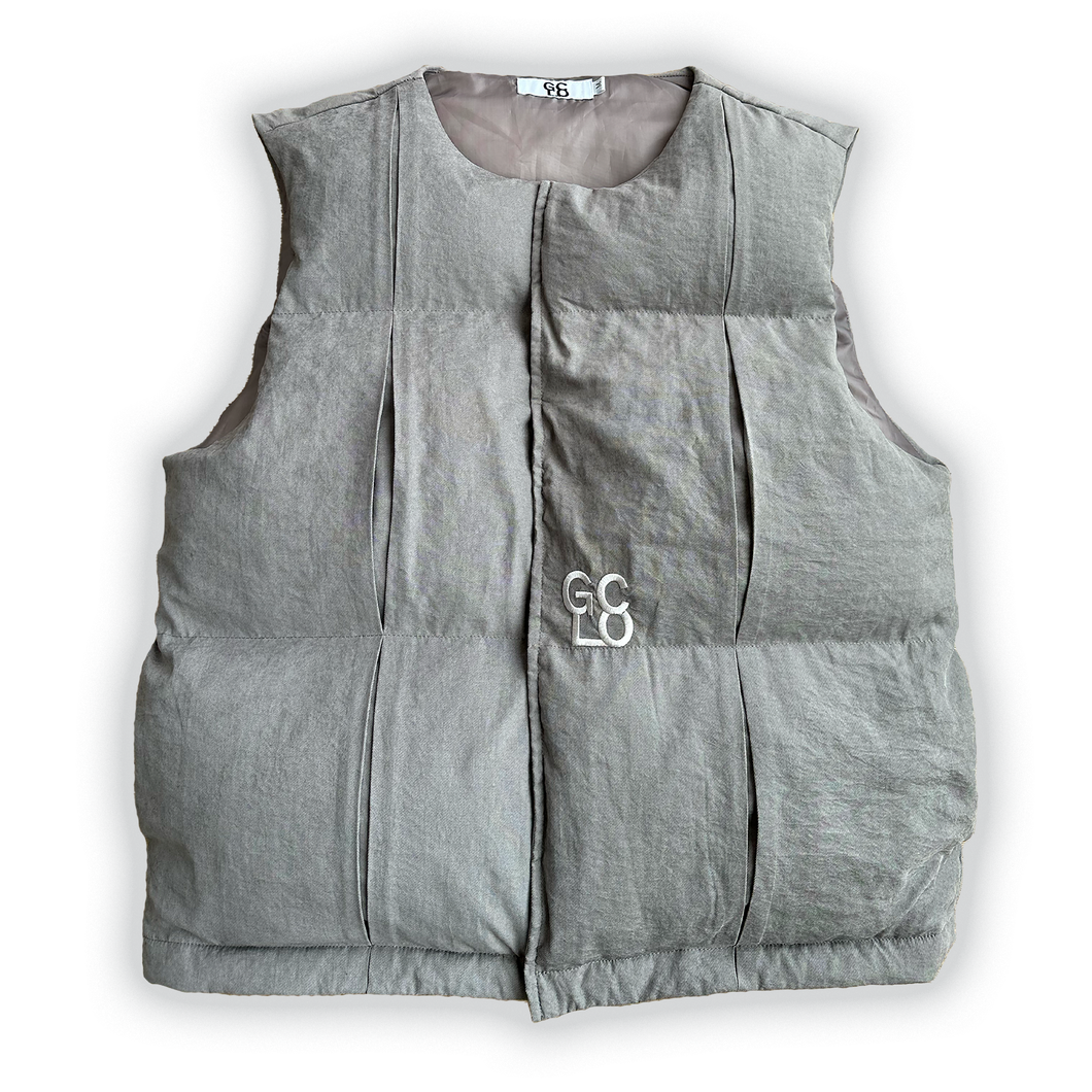 GCLO Summer Nites Gilet- Sky Grey/Silver