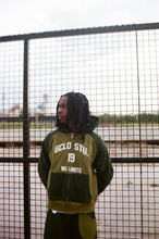 Load image into Gallery viewer, GCLO 'No Limits' Raglan Hoodie - Green/Green