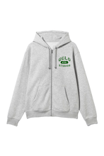 Load image into Gallery viewer, GCLO Athletic Hoodie- Grey/Green
