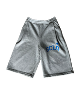 Load image into Gallery viewer, GCLO Jogger Jorts - Grey/Ocean Blue