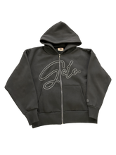 Load image into Gallery viewer, GCLO 'Chain-Stitch' Hoodie - Wolf Grey