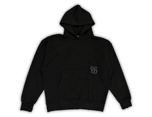 Load image into Gallery viewer, GCLO &#39;Protector&#39; Hoodie - Black/Smoke Grey