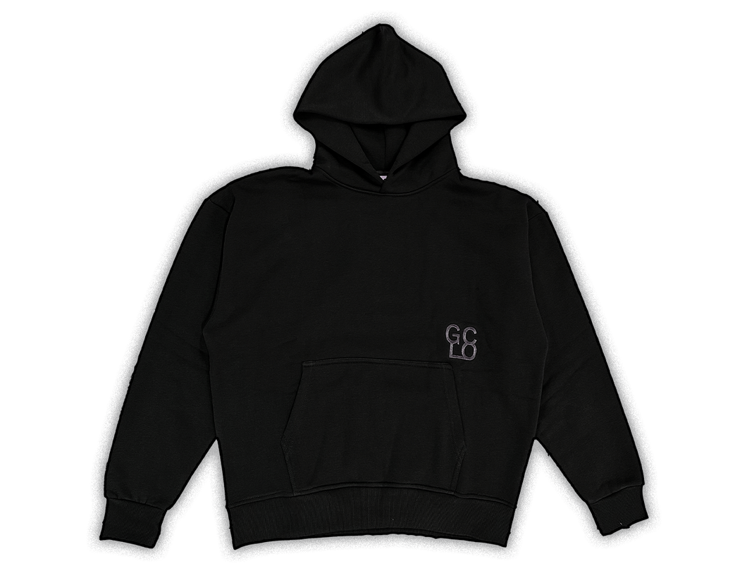 GCLO 'Protector' Hoodie - Black/Smoke Grey