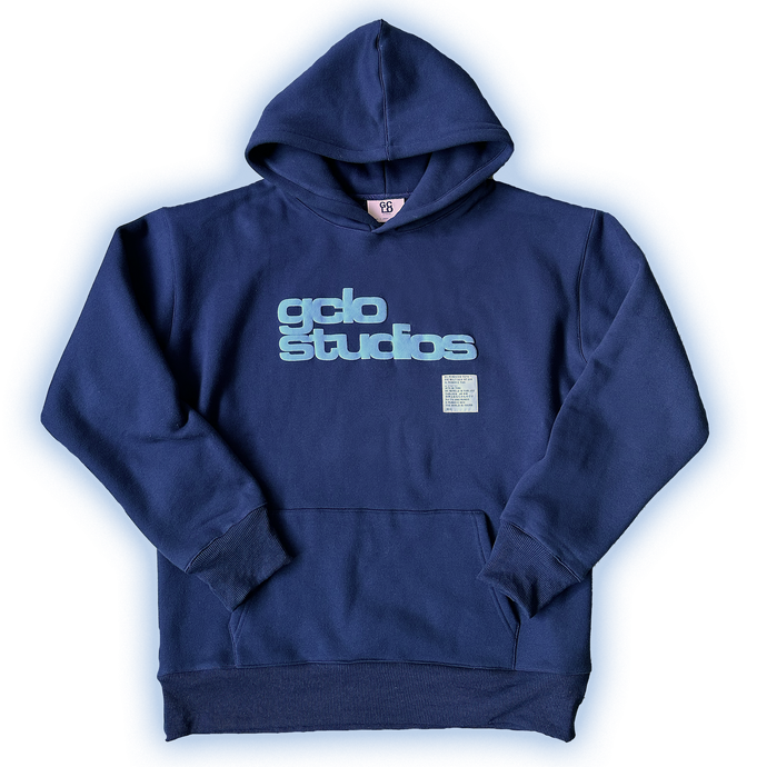 GCLO 'worldisyourz' Hoodie - NavyBlue/SkyBlue