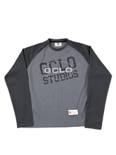 Load image into Gallery viewer, GCLO Raglan Mesh Jersey - Dark Grey/Light Grey/Cream