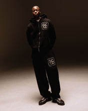 Load image into Gallery viewer, Classic* Logo Zip Up Hoodie - Black/Black