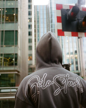 Load image into Gallery viewer, GCLO 'Chain-Stitch' Hoodie - Wolf Grey