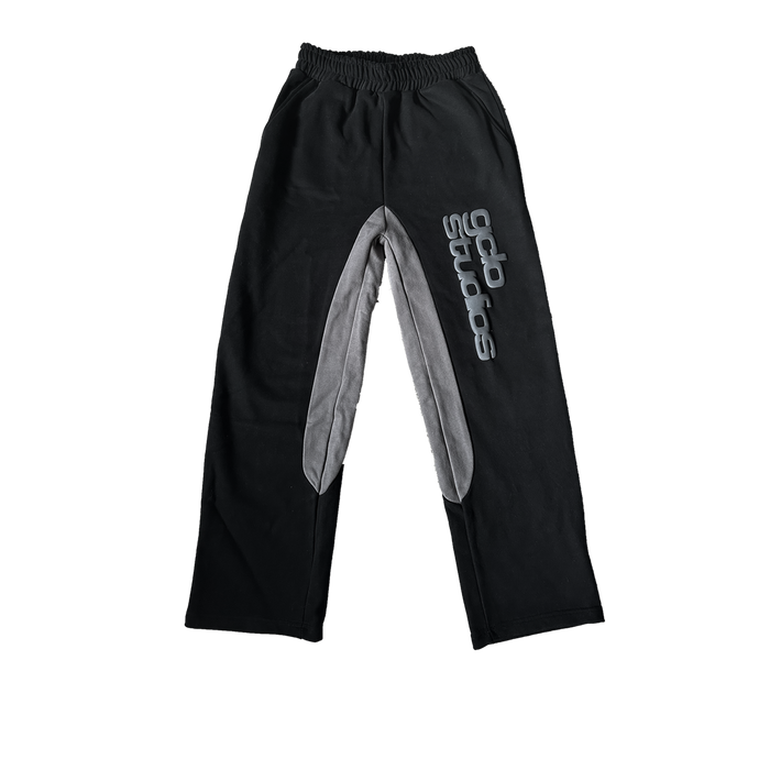 GCLO '2tone' Sweatpants - Black/Smoke Grey