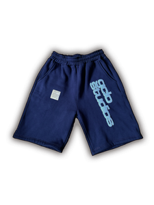 GCLO 'worldisyourz' Shorts- NavyBlue/SkyBlue