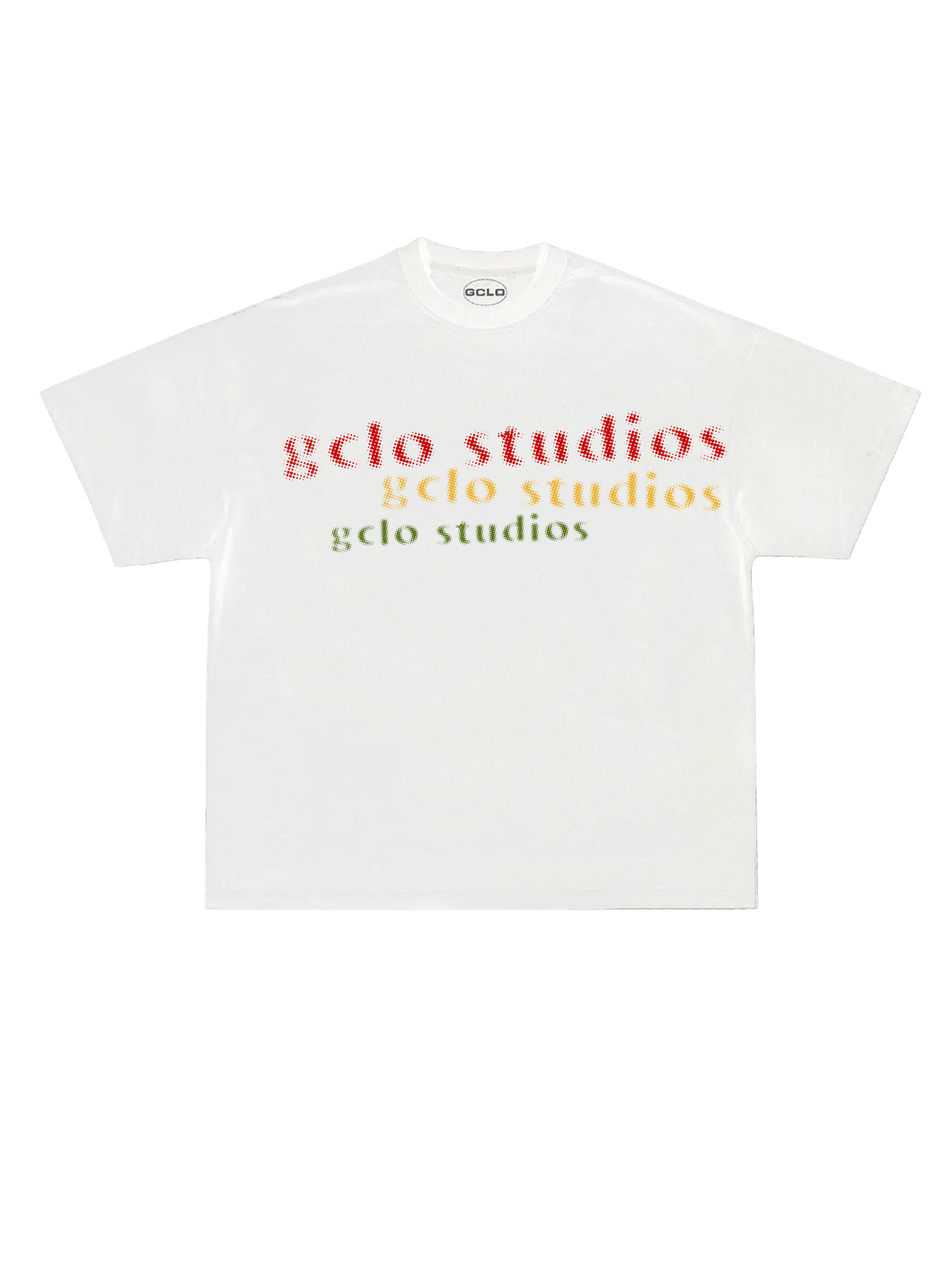 GCLO summa Tee - White/Red/Yellow/Green