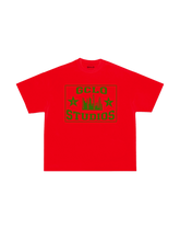 Load image into Gallery viewer, GCLO 'letter to the city' Tee - Red/Green
