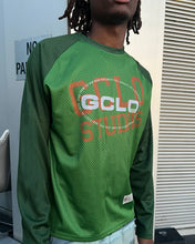 Load image into Gallery viewer, GCLO Raglan Mesh Jersey - Forest Green/Emerald/Orange