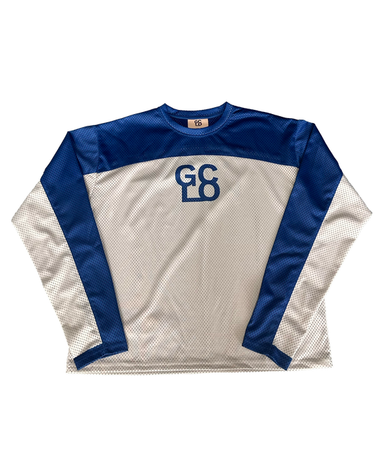 GCLO Athletic Mesh Jersey - Royal Blu/Cream